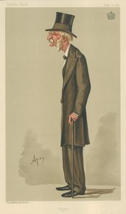 Generale Visconte Templetown, Upty, 18 agosto 1888, caricatura di Vanity Fair da Carlo Pellegrini