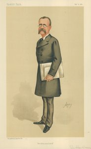 Maggiore Generale Sir Charles Warren, Bechuanaland, 6 febbraio 1886, caricatura di Vanity Fair da Carlo Pellegrini