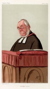 Merchant Taylors, il reverendo James Augustus Hessey DCL, 1874 da Carlo Pellegrini