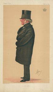 Philip-Henry Stanhope Stanhope, un nobile scrittore, 23 maggio 1874, caricatura di Vanity Fair da Carlo Pellegrini