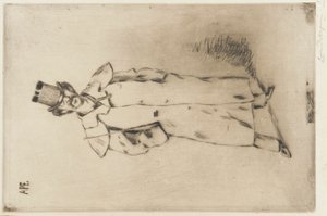 Ritratto di Whistler da Carlo Pellegrini