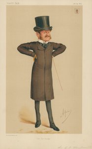 Sir George Orby Wombwell, il nostro Sir George, 24 gennaio 1874, caricatura di Vanity Fair