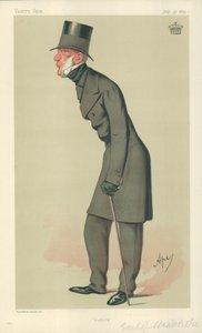 Il Conte di Stradbroke, Suffolk, 31 luglio 1875, caricatura di Vanity Fair da Carlo Pellegrini