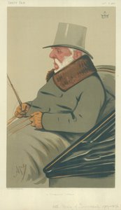 Il marchese di Tweddale, un veterano della penisola, 8 gennaio 1876, caricatura di Vanity Fair