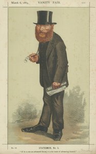 Il Diritto Onorevole W E Forster da Carlo Pellegrini