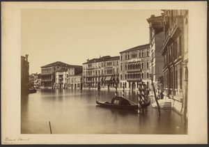 Canal Grande dal Palazzo Grimani a S. Polo da Carlo Ponti
