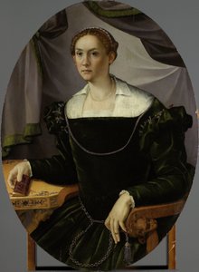 Ritratto di una donna da Carlo Portelli (attributed to)