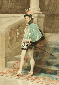 Studio di un cortigiano da Carlo Randanini