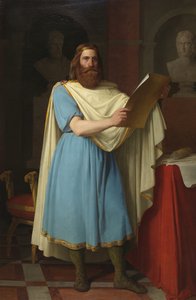 Alarico II, re visigoto, 1856 da Carlos María Esquivel y Rivas