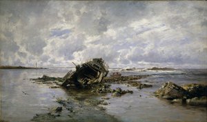 Una nave naufragata
