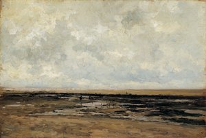 Spiaggia di Villerville. La Normandia