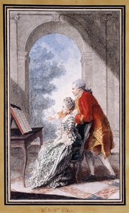 John Wilkes e Miss Gertrude Carmontelle da Carmontelle