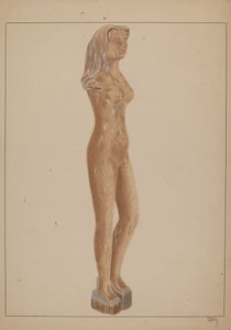 Nudo scolpito da Carol Larson