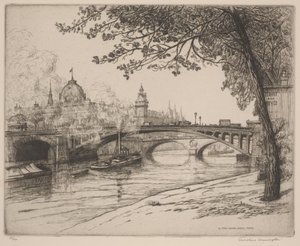 Le Pont Notre Dame, Parigi da Caroline Armington