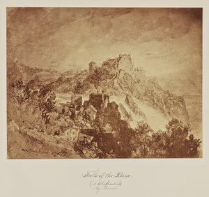 Cascate del Reno. (a Schafhausen.) di Turner. da Caroline Bertolacci