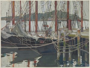 Giorni oziosi, Gloucester, Massachusetts da Caroline Coit