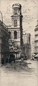 La chiesa di Saint-Sulpice da Caroline Helena Armington