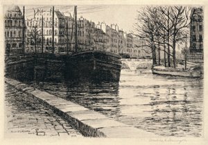 Il Pont St Michel, 1915 da Caroline Helena Armington