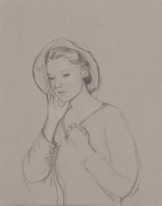 Studio per Elizabeth Bennet da Caroline Hervey Bathurst