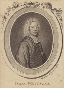 Isaac Watts, ministro cristiano inglese, scrittore di inni e teologo da Caroline Watson