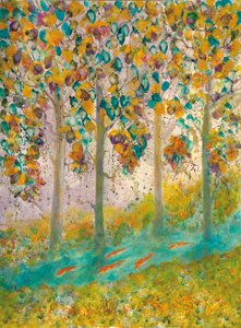 Albero Raku, 2000 (olio su tela)