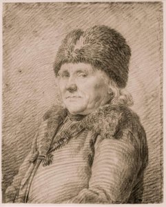 Ritratto del padre Adolph Gottlieb Friedrich da Caspar David Friedrich