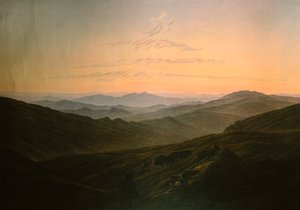 Alba, di Caspar David Friedrich (1774-1840) da Caspar David Friedrich