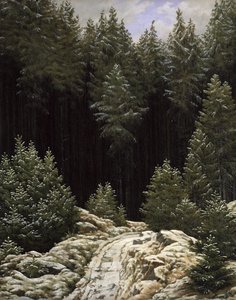Neve precoce da Caspar David Friedrich