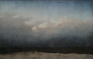 Tedesco: Der Mönch am Meer Il monaco sul mare da Caspar David Friedrich
