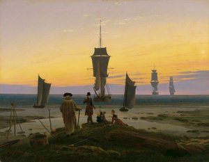 Tedesco: Die Lebensstufen Le fasi della vita da Caspar David Friedrich