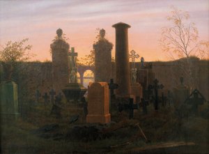 Tomba di Kügelgen, 1821-1822 da Caspar David Friedrich