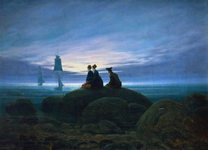 Luna che sorge sul mare, 1774