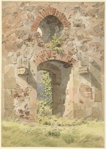 Rovina del Monastero della Santa Croce, Meissen da Caspar David Friedrich