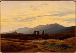 Rovina nei Monti dei Giganti da Caspar David Friedrich