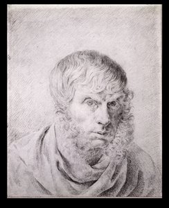Autoritratto, c.1810 da Caspar David Friedrich