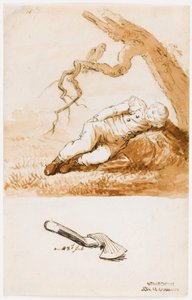 Ragazzo che dorme da Caspar David Friedrich