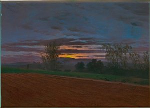 Campo arato da Caspar David Friedrich