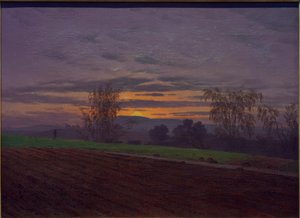 Campo arato da Caspar David Friedrich