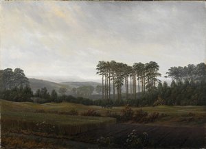 Le ore del giorno: Il pomeriggio da Caspar David Friedrich