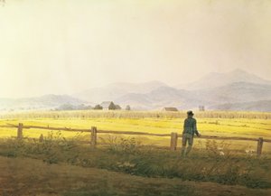 Vista di Schmiedebergerkamm, c.1837