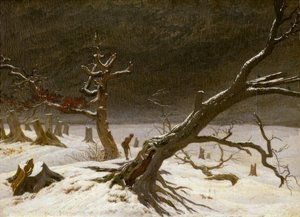 Paesaggio invernale da Caspar David Friedrich