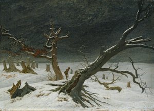 Paesaggio invernale da Caspar David Friedrich