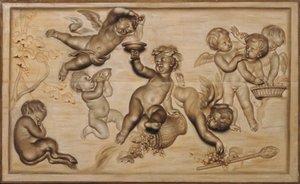 Baccanale di bambini da Caspar Franz Sambach