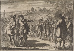 Rivolta dei contadini inglesi, 1645 da Caspar Luyken (attributed to)