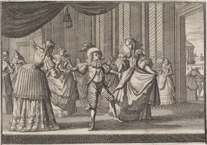 Educazione di Balthazar Carlo, il figlio maggiore del re Filippo IV, 1642 da Caspar Luyken (attributed to)