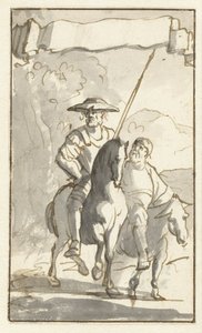 Frontespizio di Don Chisciotte (serie Histoire de l