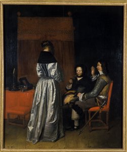 La Visita da Caspar Netscher