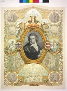 Ludwig van Beethoven da Casper Johann Nepomuk Scheuren