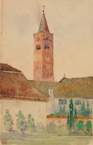 Campanile, Italia, 1898 da Cass Gilbert