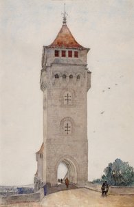 Pont Valentré, Cahors, 1926